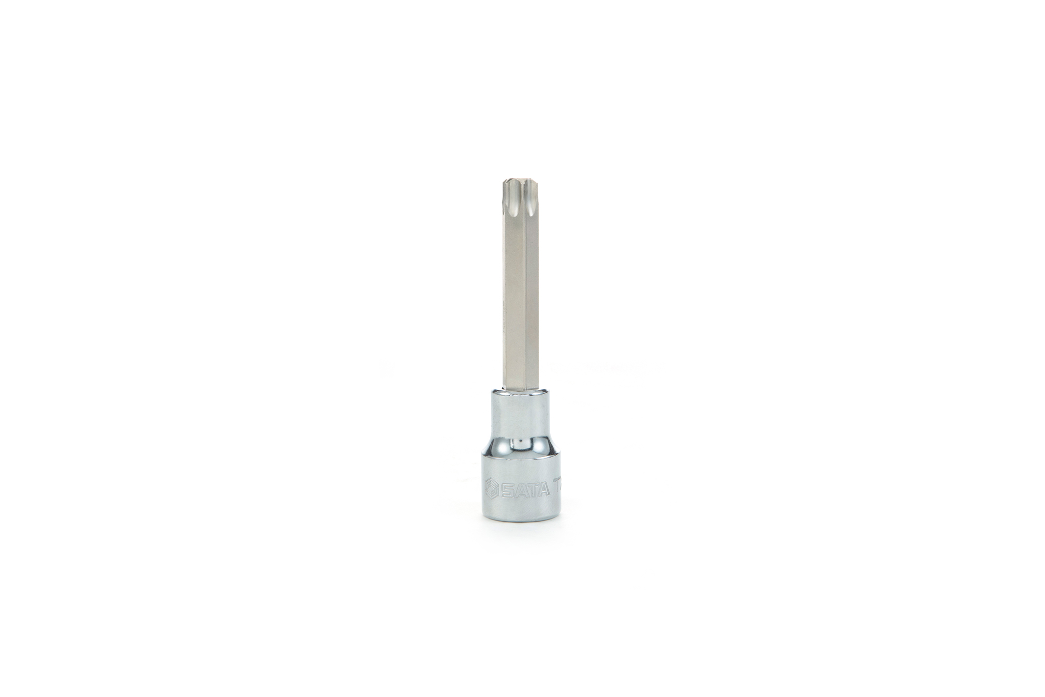 SATA/世达 12.5MM系列100MM长花形旋具套筒T55 25108
