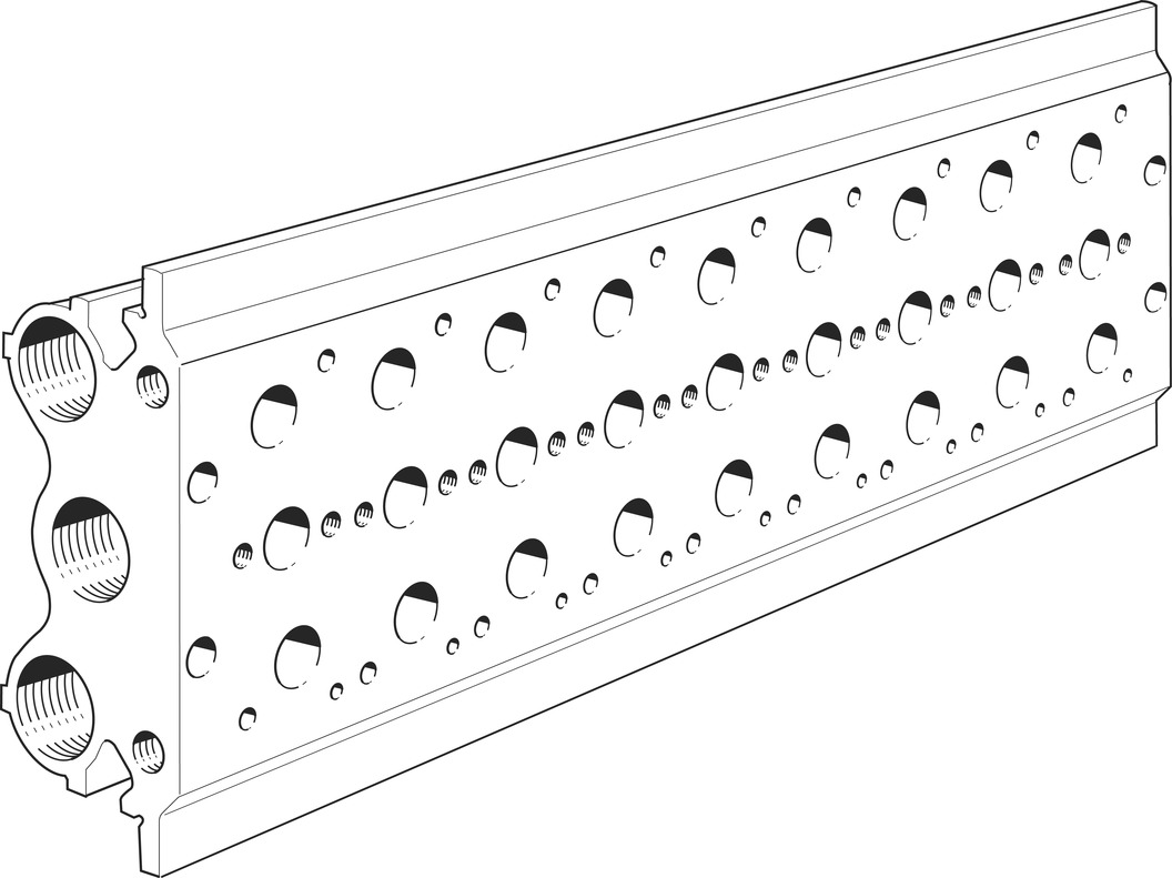 FESTO/费斯托 气路板模块 PRS-1/4-9-B