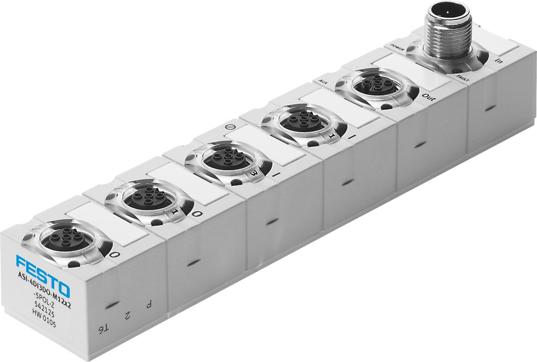FESTO/费斯托 AS-I 模块 ASI-4DI3DO-M12X2-5POL-Z