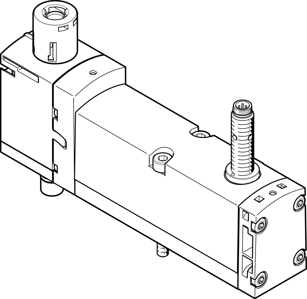FESTO 电磁阀 VSVA-B-M52-MZTR-A1-1T1L-ANP