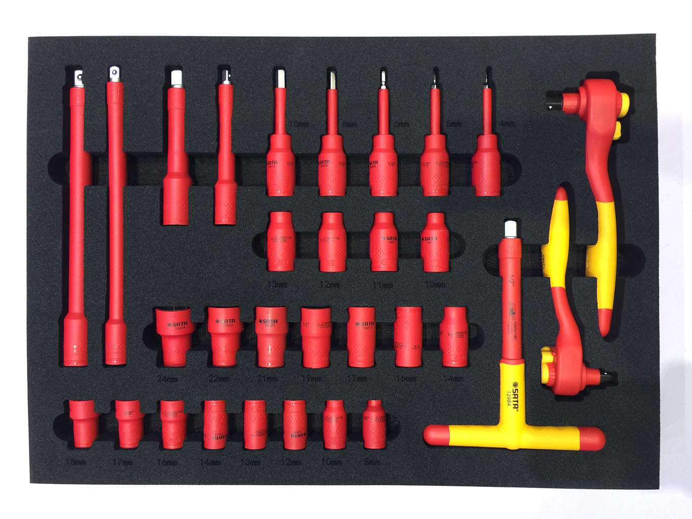 SATA/世达 68件新能源汽车工具组套（4抽屉2门工具车） 09948