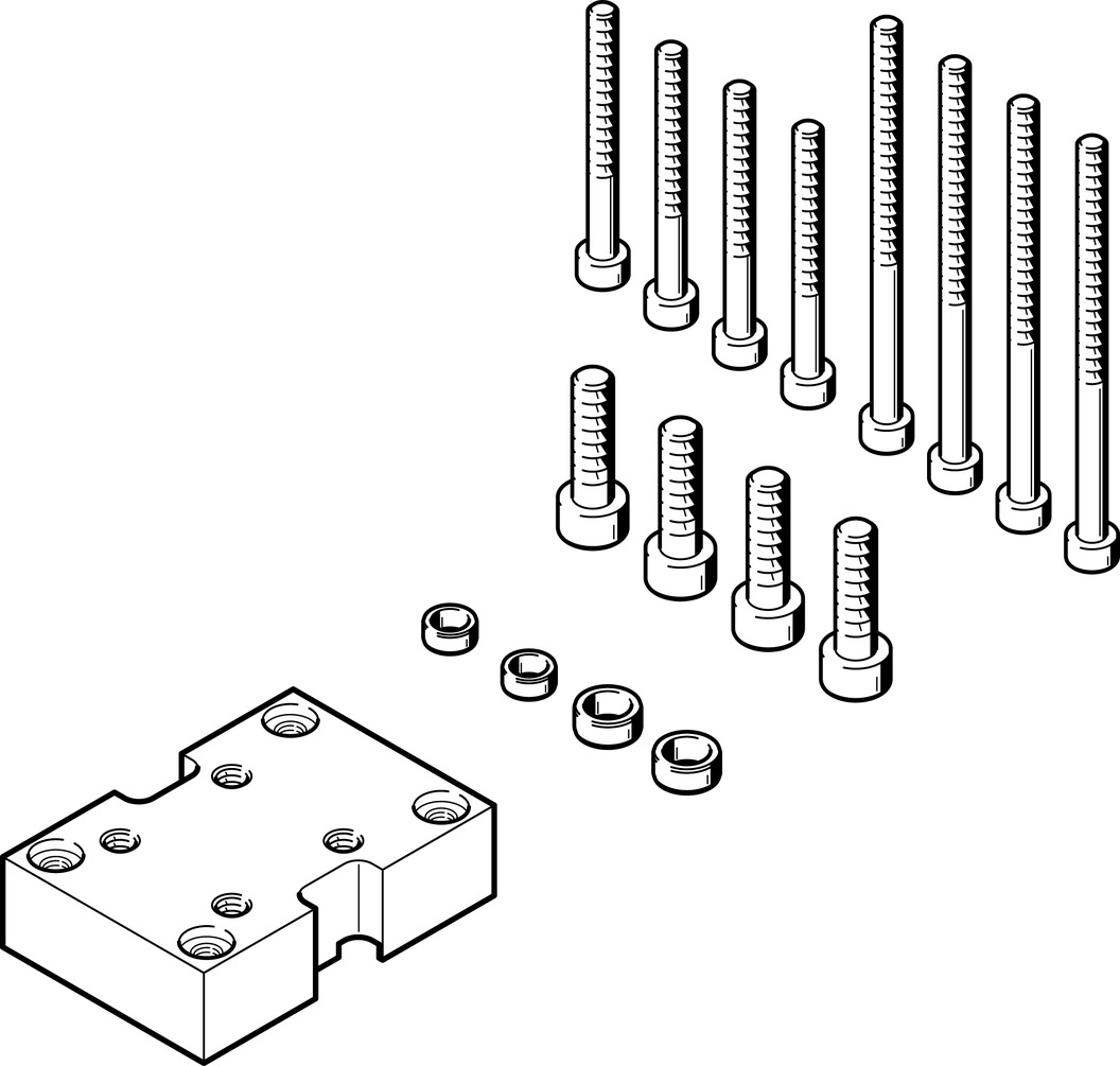 FESTO/费斯托 连接组件 DHAA-G-H3-16-B8-25