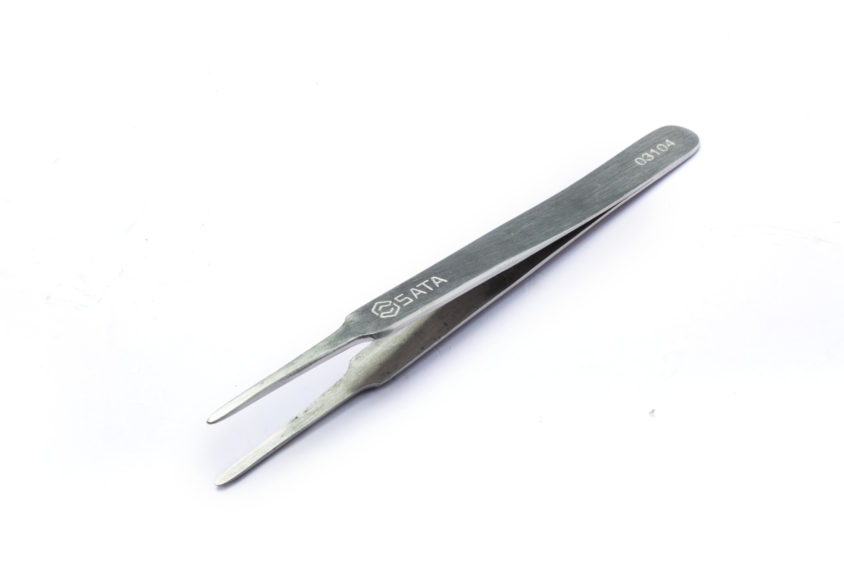 SATA/世达 宽头镊子120MM 03104