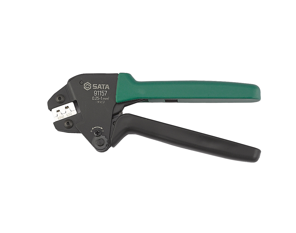 SATA/世达 省力型插塞端子压接钳0.25-1MM² 91157