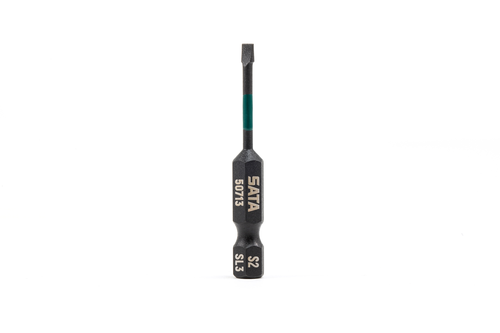 SATA/世达 10件套6.3MM系列50MM长抗冲击一字旋具头5MM 59716
