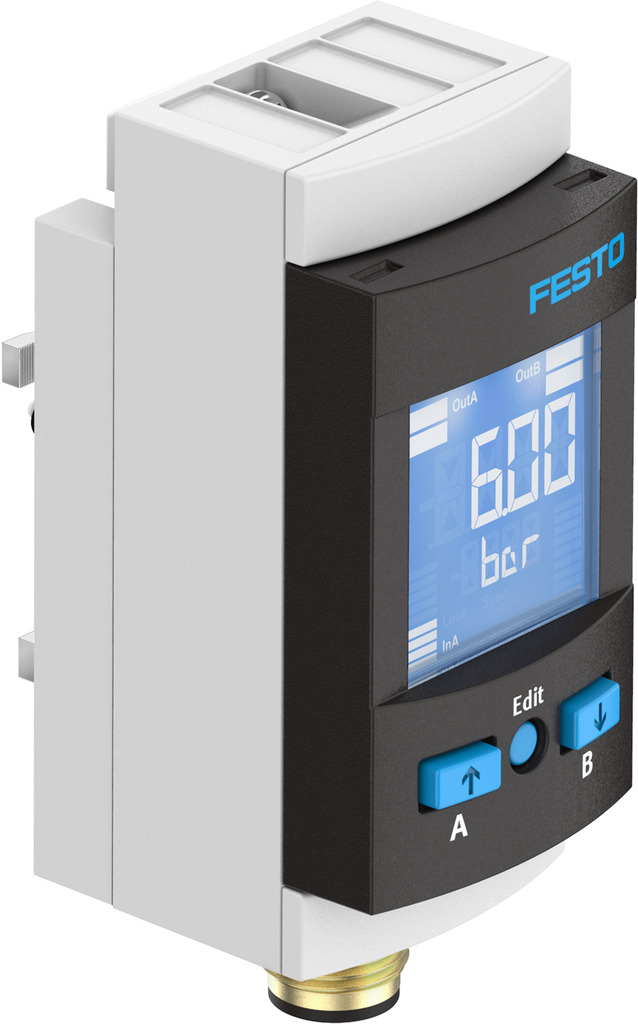 FESTO/费斯托 压力传感器 SPAU-P10R-MS4-F-L-PNLK-PNVBA-M12D