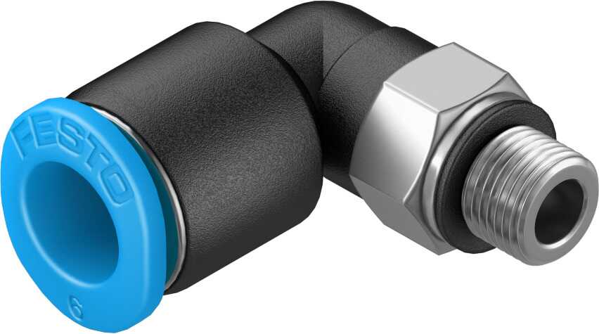 FESTO/费斯托 L 型快插式螺纹接头 QSML-M5-6