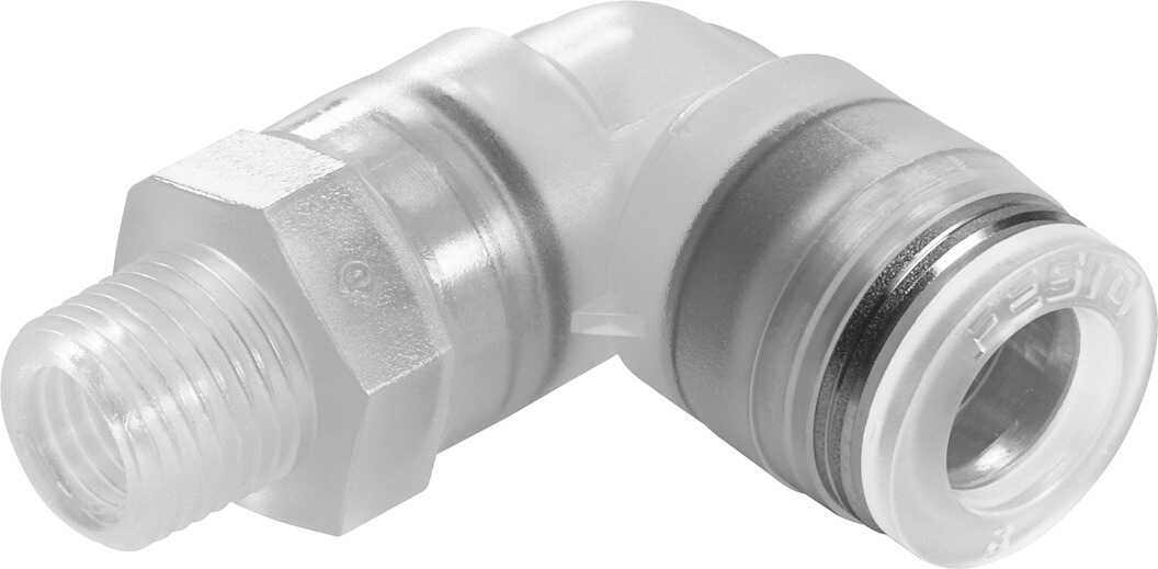 FESTO/费斯托 L 型快插式螺纹接头 NPQP-L-R18-Q8-FD-P10
