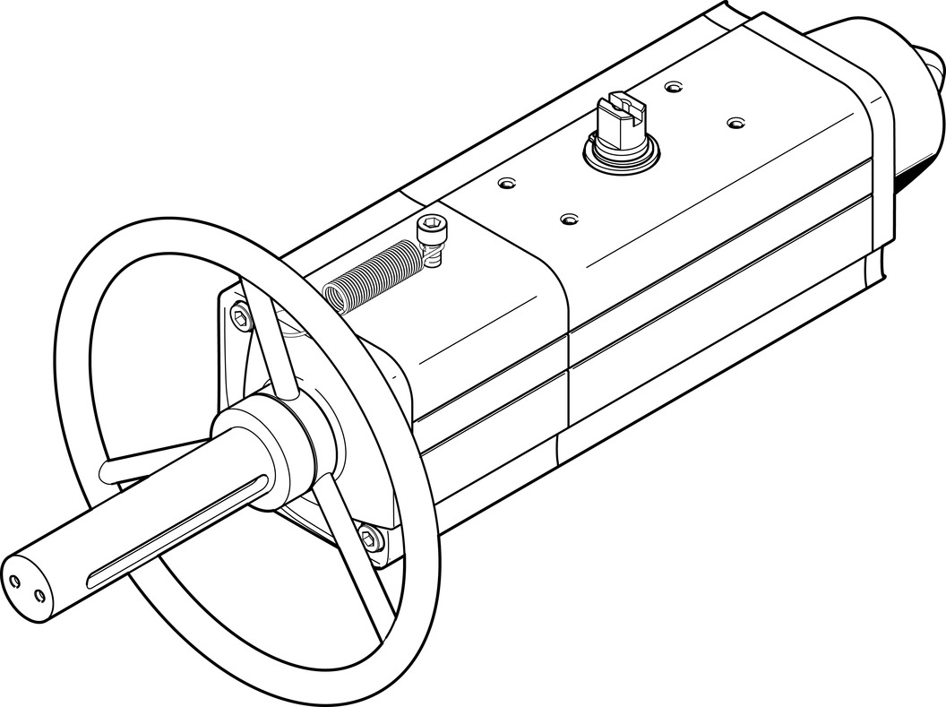 FESTO/费斯托 摆动驱动器 DAPS-0120-090-RS3-F0710-MW