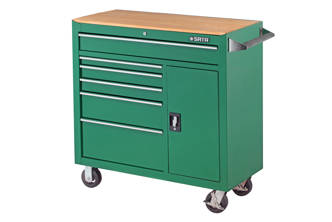 SATA/世达 八抽屉柜型工具车1035x457x897MM 95109