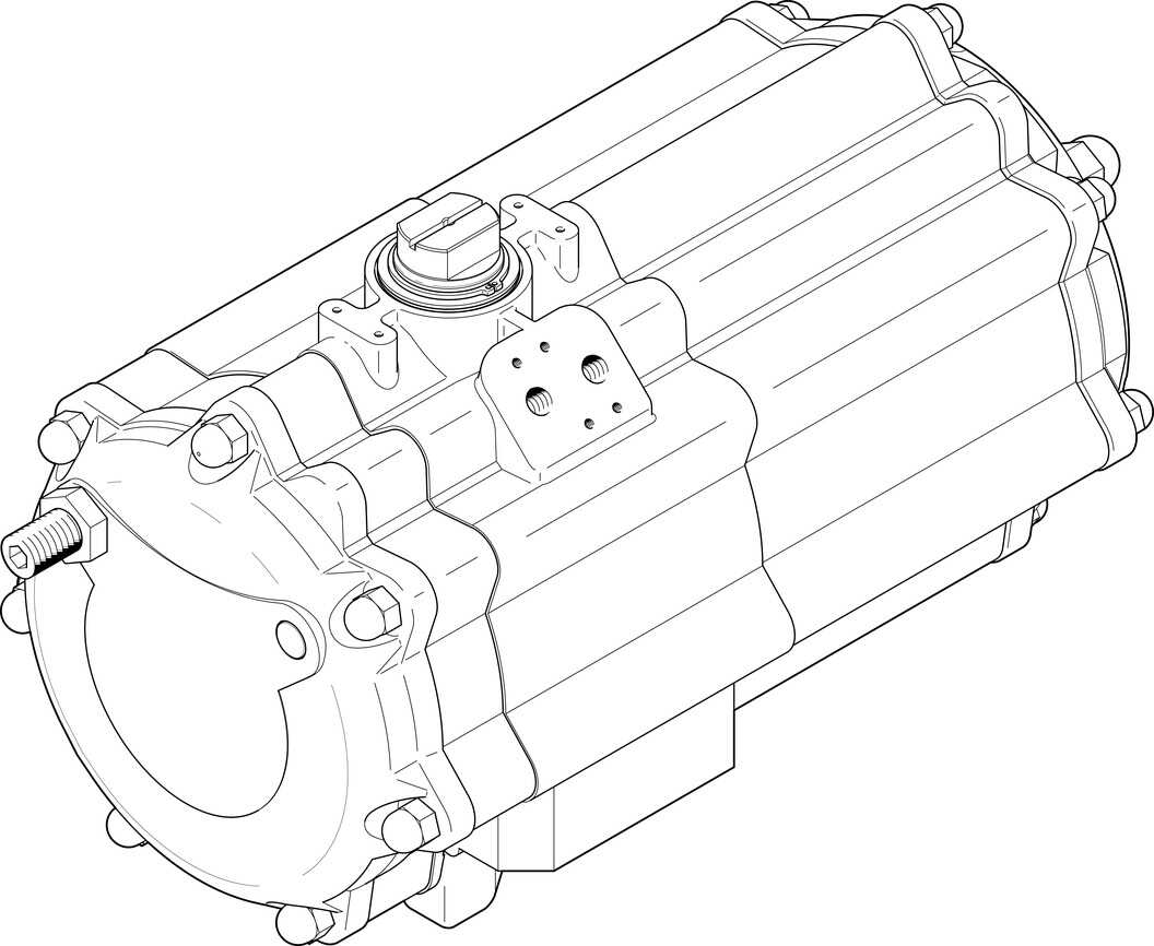 FESTO/费斯托 摆动驱动器 DAPS-2880-090-R-F16-T6