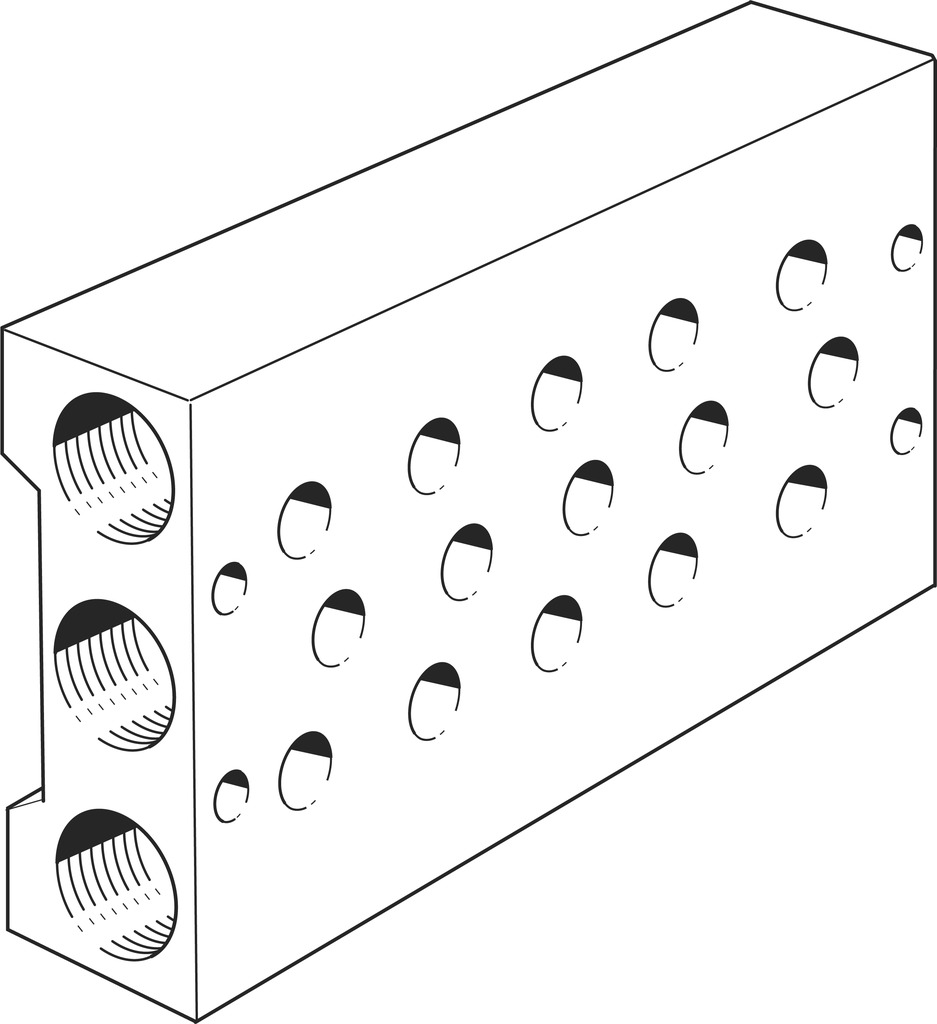 FESTO/费斯托 气路板模块 PRS-1/4-5