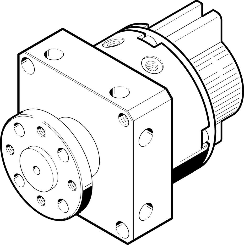 FESTO/费斯托 摆动气缸 DSM-10-240-P-A-FW