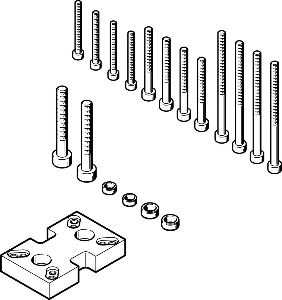 FESTO/费斯托 连接组件 DHAA-G-Q5-16-B8-16