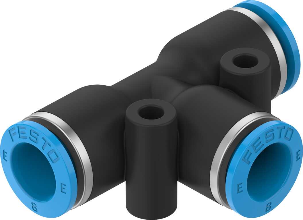 FESTO/费斯托 T 型快插接头 NPQE-T-Q8-E-P10
