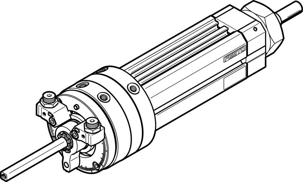 FESTO/费斯托 直线摆动组合缸 DSL-40-160-270-P-A-S20-B