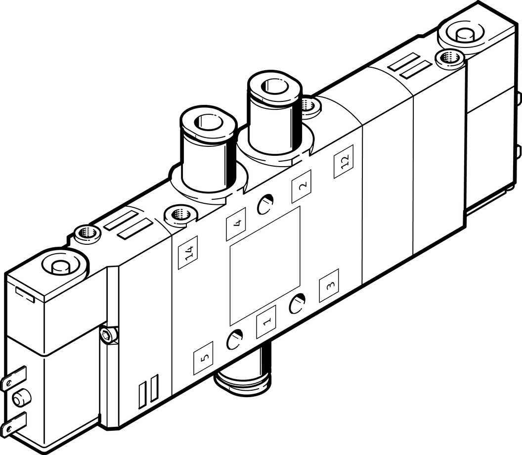 费斯托 电磁阀 CPE14-M1BH-5/3B-QS-6