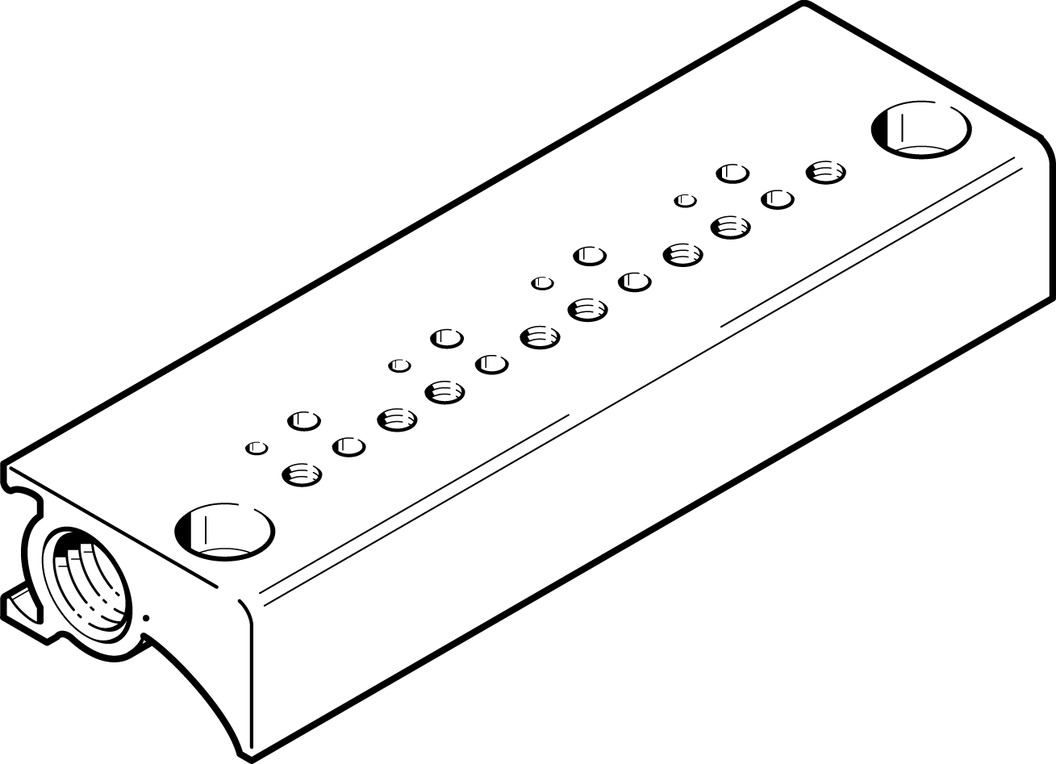 FESTO/费斯托 气路板模块 MHP1-P4-2-PI