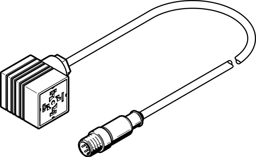 FESTO/费斯托 连接电缆 NEBC-A1W3-K-0.3-N-M12G5