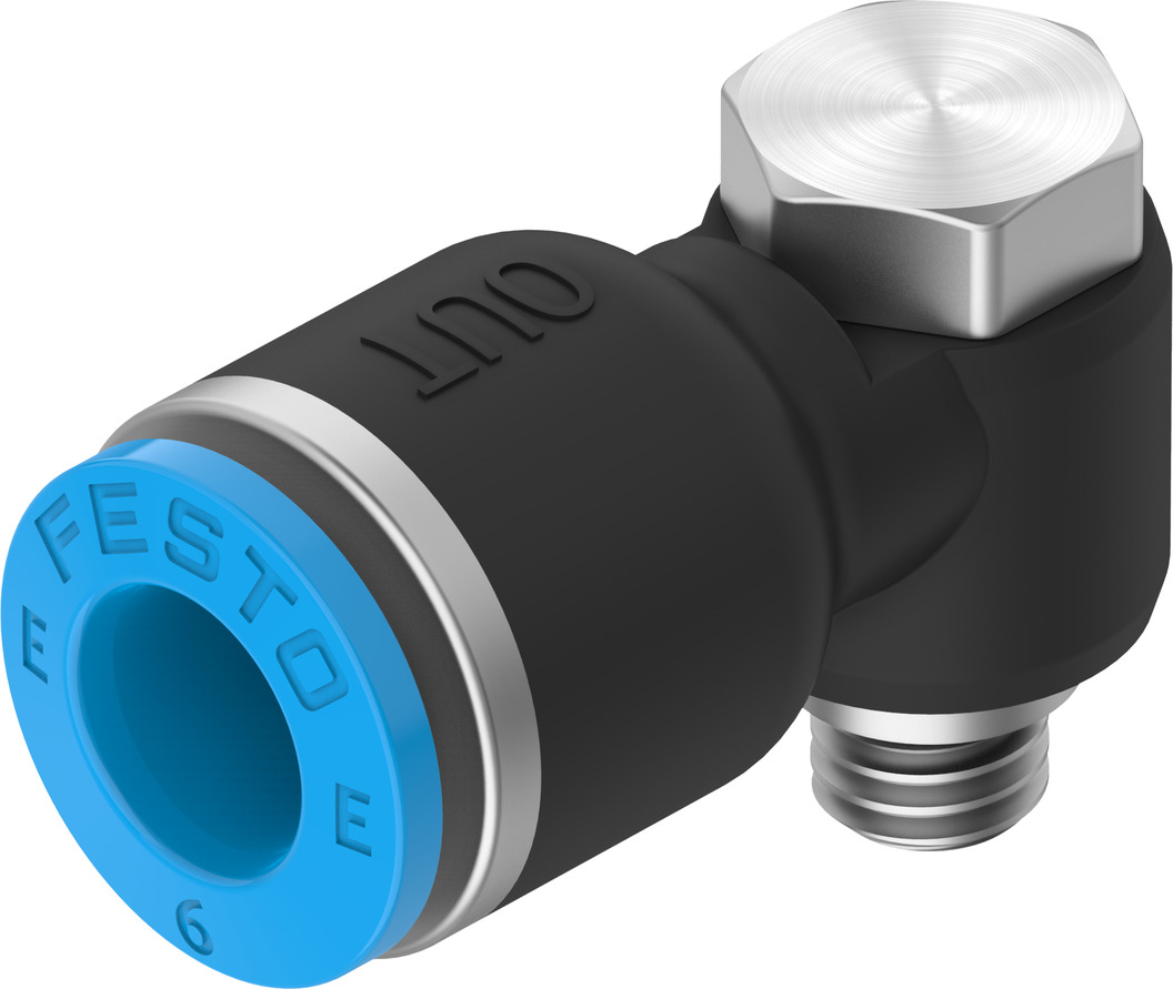 FESTO/费斯托 L 型快插式螺纹接头 NPQE-LH-M5-Q6-P10