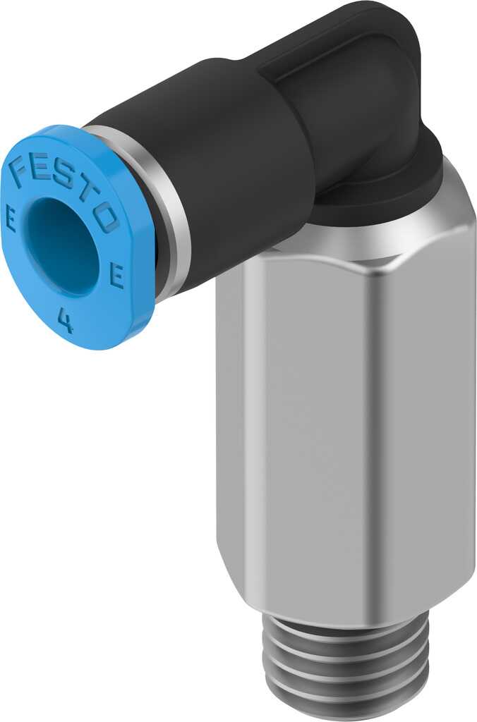 FESTO/费斯托 L 型快插式螺纹接头，加长型 NPQE-LL-M7-Q4-P10