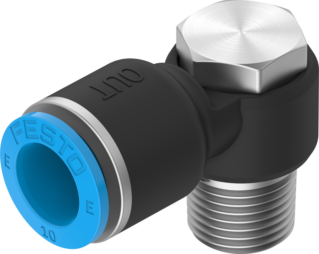 FESTO/费斯托 L 型快插式螺纹接头 NPQE-LH-R14-Q10-P10