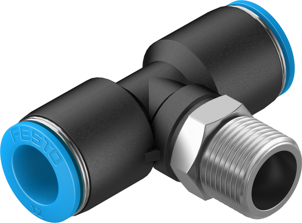 FESTO/费斯托 T 形螺纹接头 QST-3/8-12