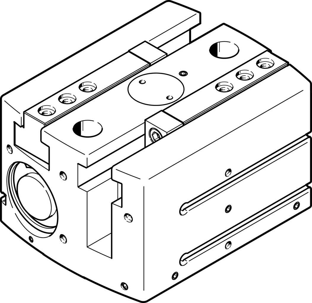 FESTO/费斯托 平行抓手 HGPL-40-40-A-B