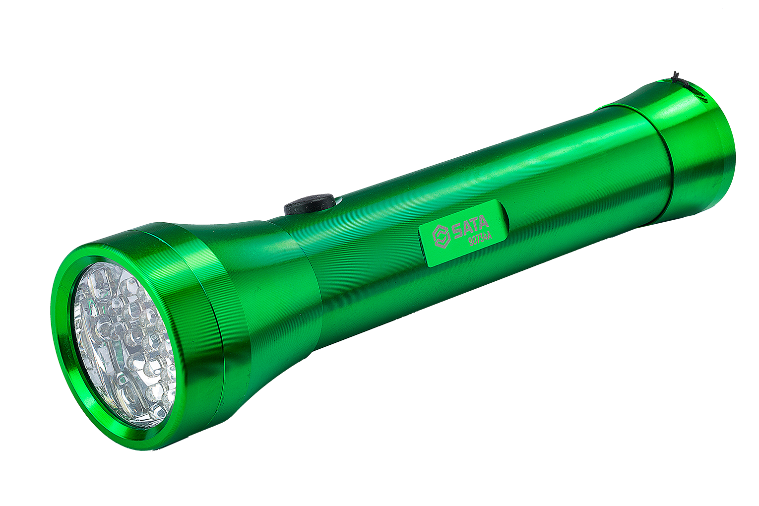 SATA/世达 铝合金手电筒2节1号电池 90734A