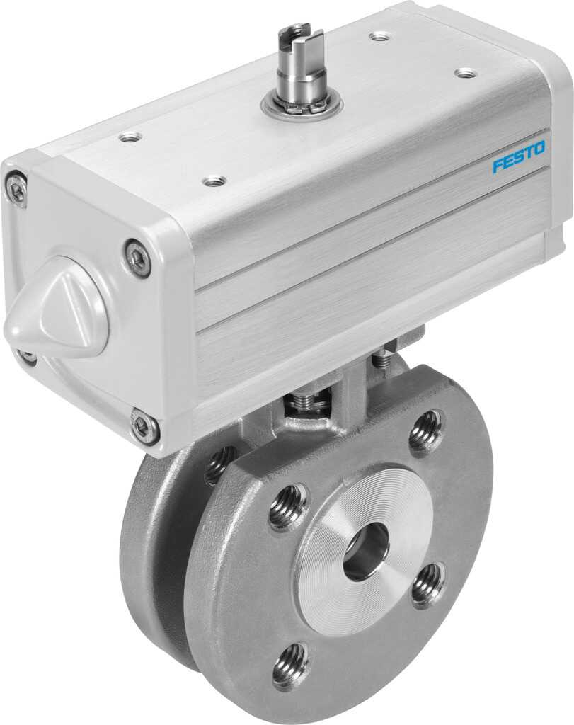 FESTO/费斯托 成套球阀单元 VZBC-65-FF-16-22-F07-V4V4T-PP180-R-90-C