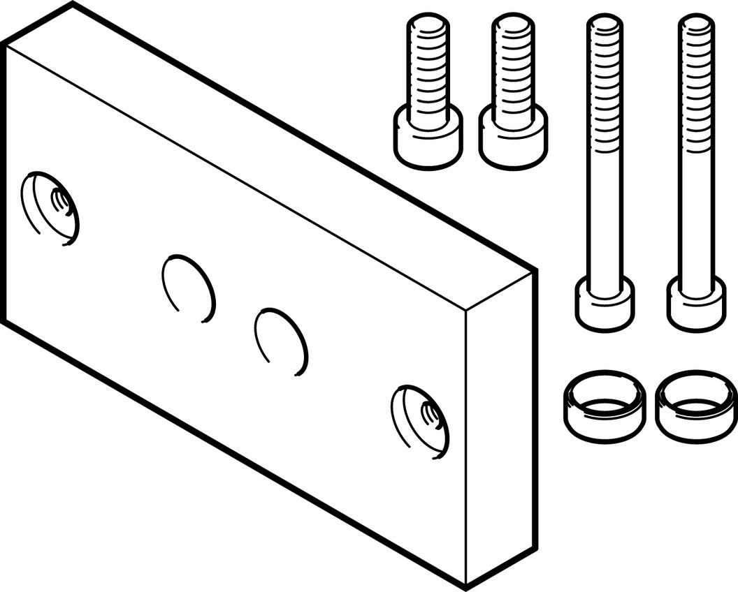 FESTO/费斯托 连接组件 DHAA-D-G6-4-Q11-8