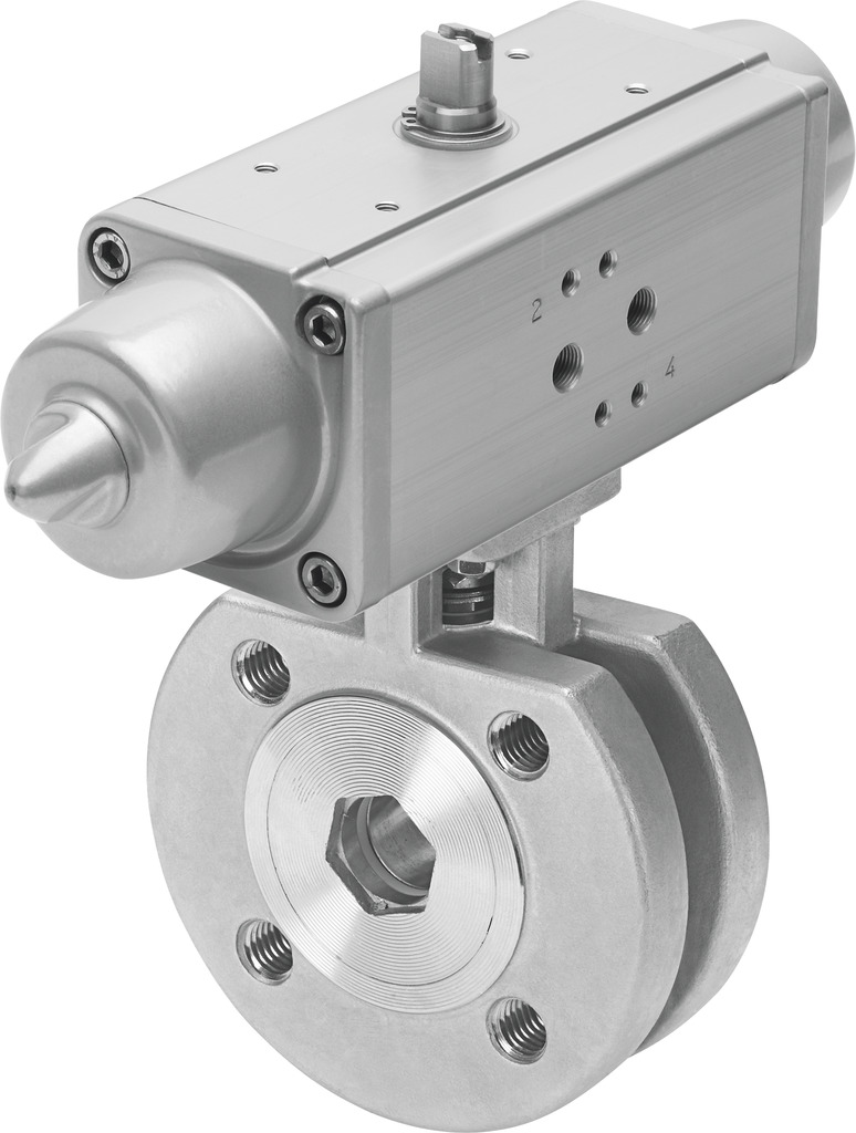 FESTO/费斯托 成套球阀单元 VZBC-50-FF-40-22-F0507-V4V4T-PS90-R-90-4-C