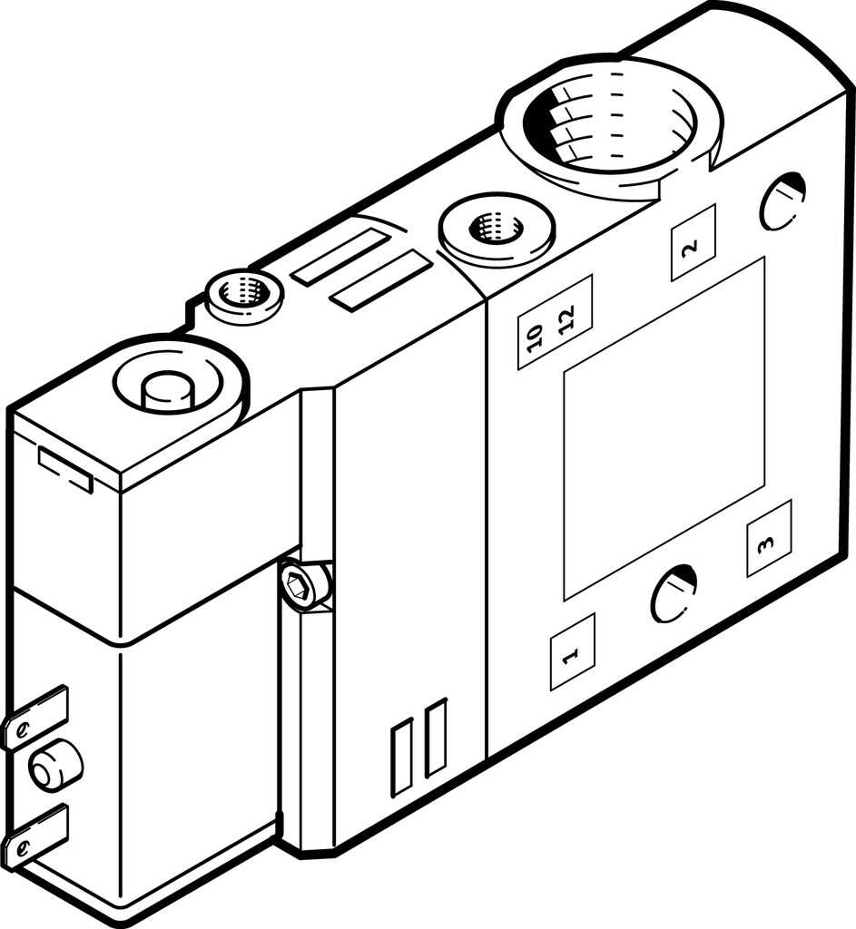 FESTO 电磁阀 CPE14-M1BH-3GL-1/8