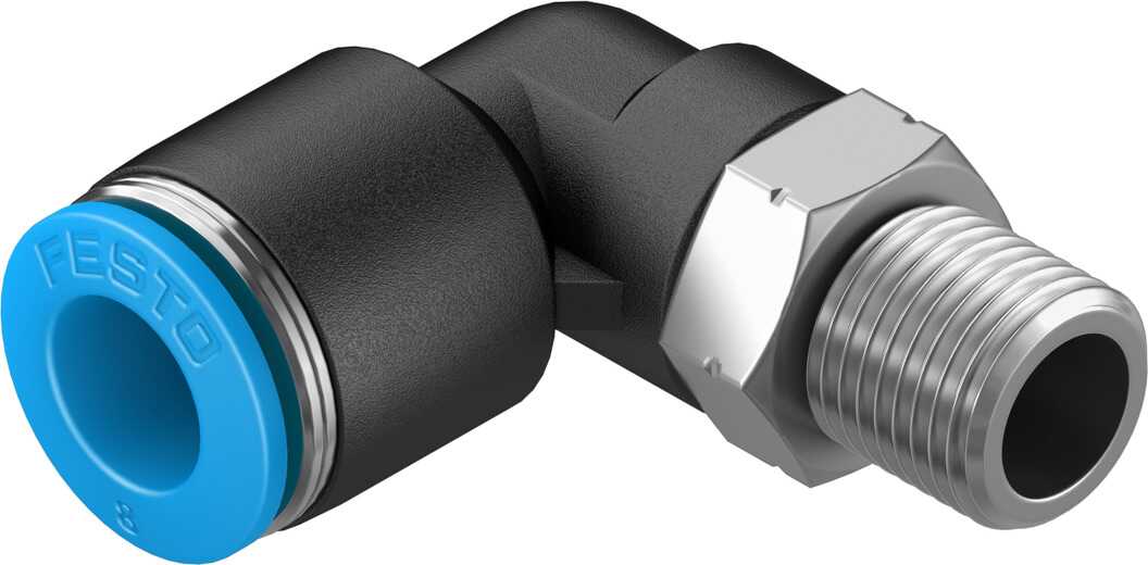 FESTO/费斯托 L 型快插式螺纹接头 QSL-1/8-8