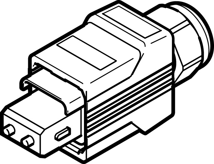 FESTO/费斯托 插头 FBS-SCRJ-PP-GS