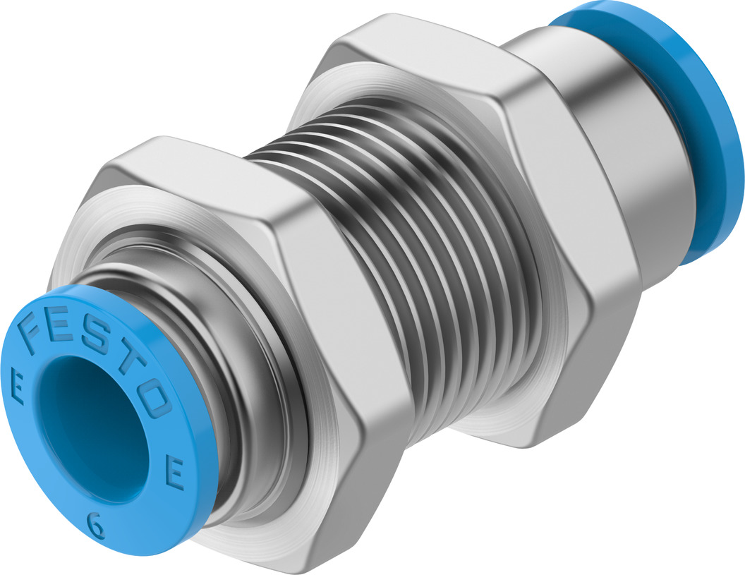 FESTO/费斯托 穿板式快插接头 NPQE-H-Q6-E-P10