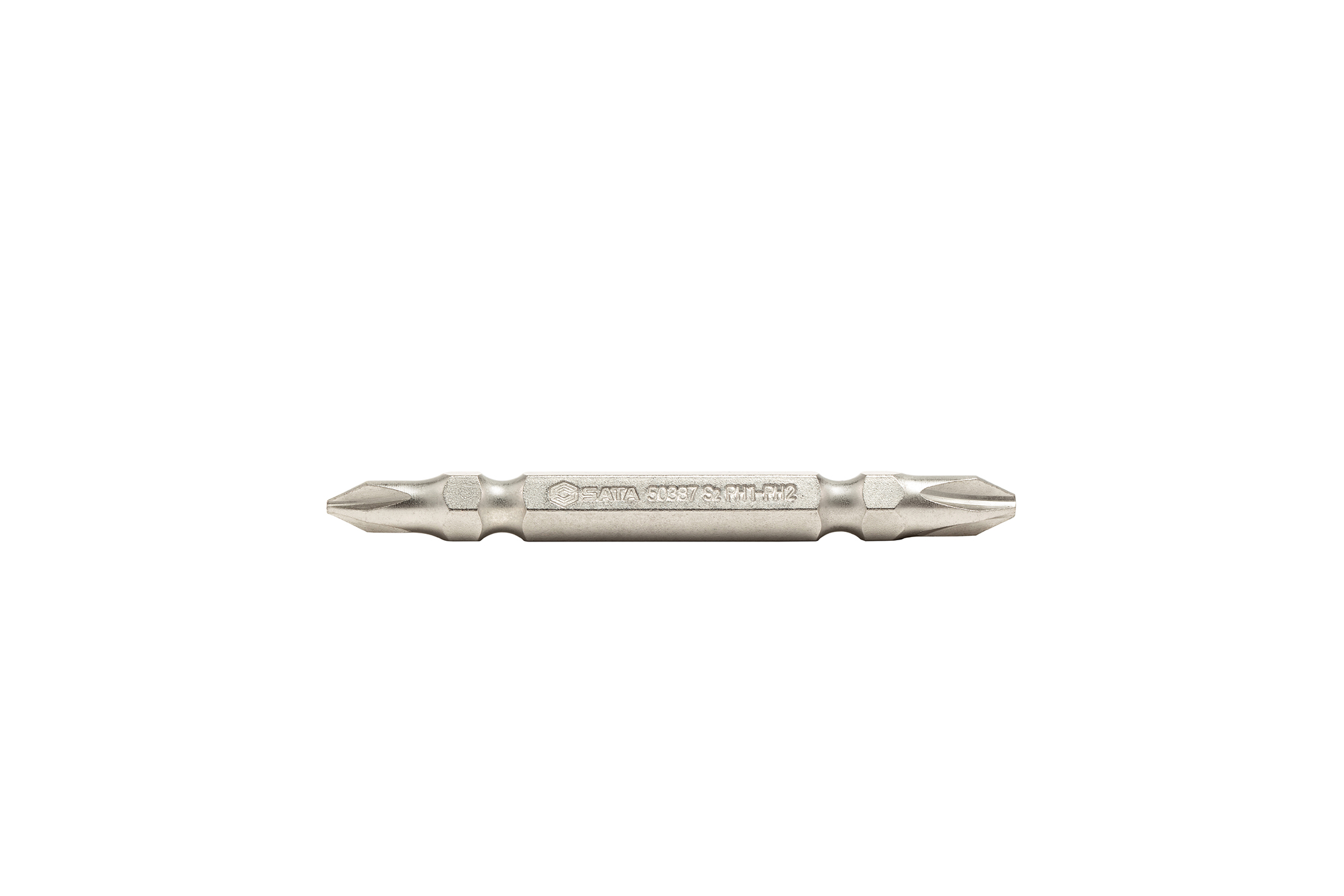 SATA/世达 5件套6.3MM系列65MM长双头旋具头#1/#2 59387