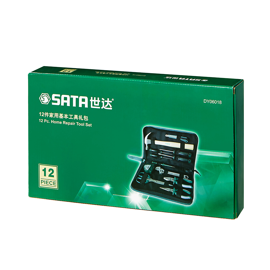SATA/世达 家用基本工具12件套礼包 DY06018