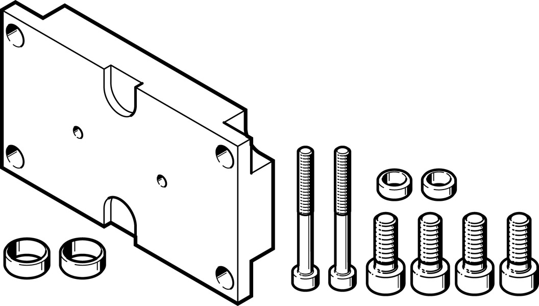 FESTO/费斯托 连接组件 DHAA-G-G3-25-B6-14