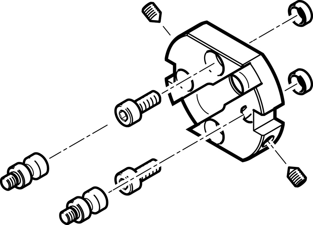 FESTO/费斯托 连接组件 HAPG-SD2-2