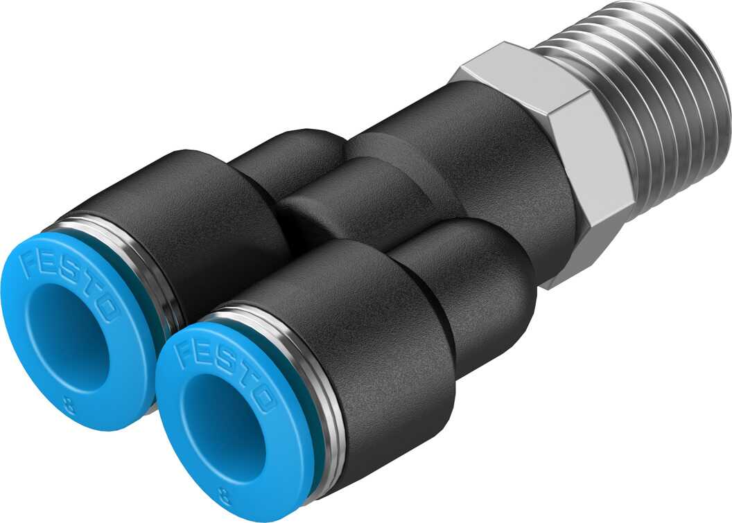 FESTO/费斯托 Y 型快插螺纹接头 QSY-1/4-8