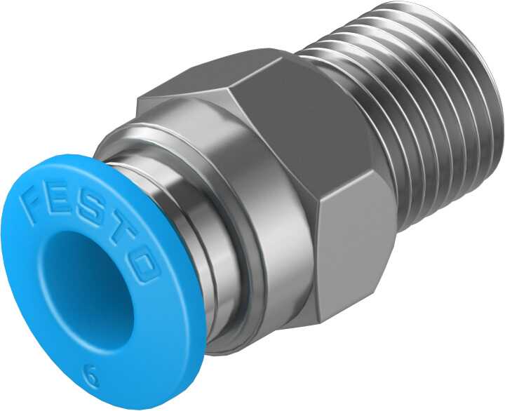 FESTO/费斯托 快插接头 QS-1/8-6-100