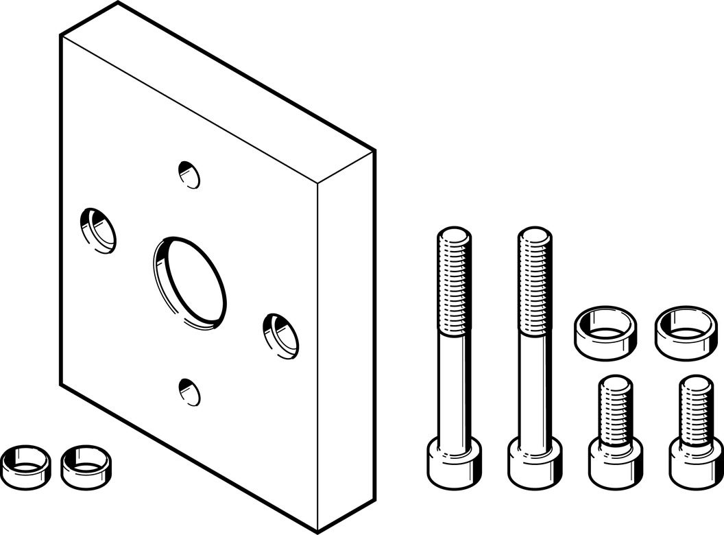 FESTO/费斯托 连接组件 DHAA-G-Q5-40-B6-40