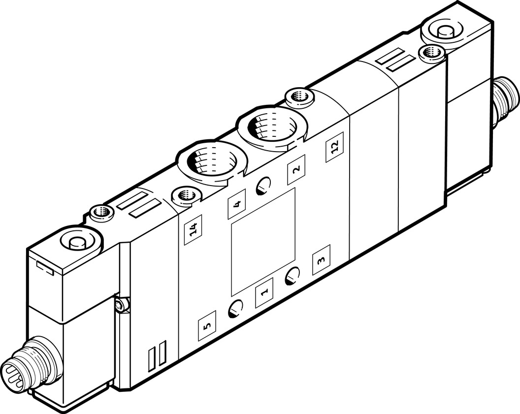费斯托 电磁阀 CPE10-M1CH-5/3E-M7