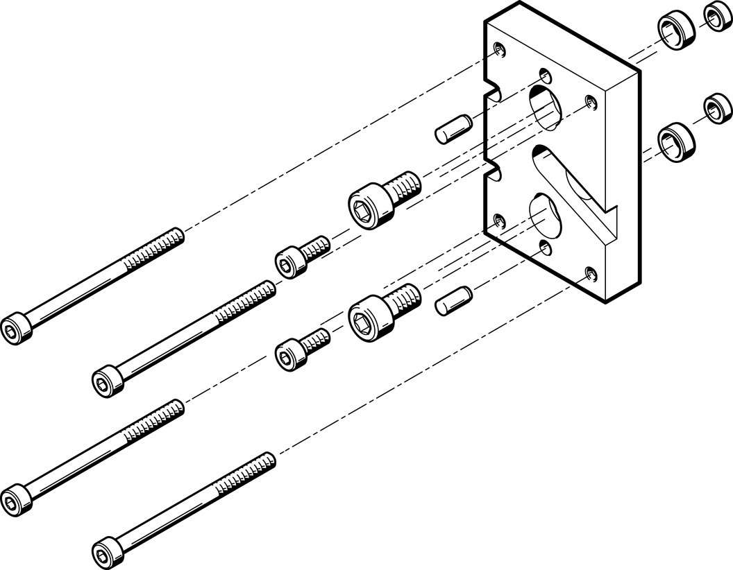FESTO/费斯托 连接组件 HAPG-SD2-23