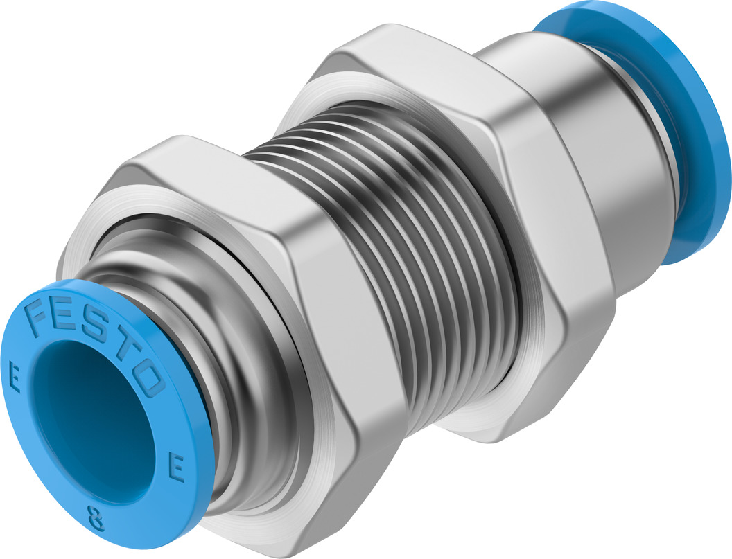 FESTO/费斯托 穿板式快插接头 NPQE-H-Q8-E-P10