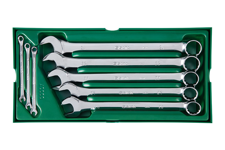 SATA/世达 工具托组套-8件全抛光两用扳手 09907