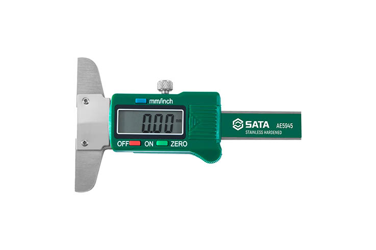 SATA/世达 不锈钢胎纹深度尺 AE5945