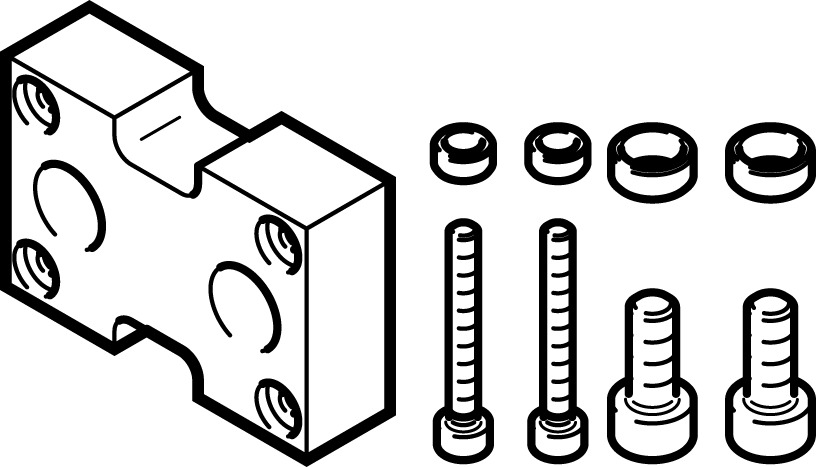 FESTO/费斯托 连接组件 DHAA-G-Q11-40-B8-63