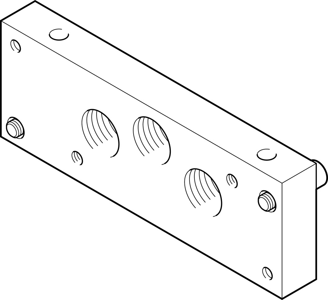 FESTO/费斯托 端板 IEPR-04-D-3-NPT